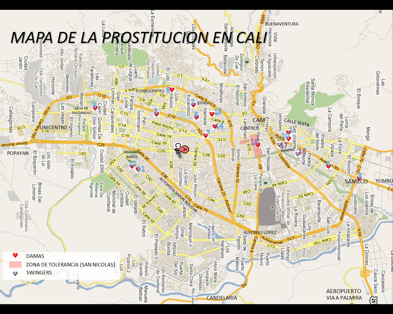prostitución en colombia mapa prostitutas prostitución en colombia mapa prostitutas